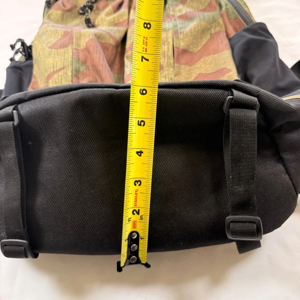 Burton Durable Goods Splinter Camo Backpack‎ Brown Green Rucksack Outdoor Travel